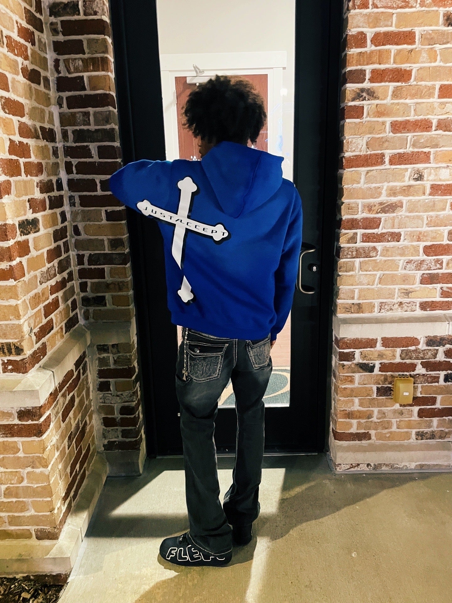 Blue RIH 3 Zip Hoodie